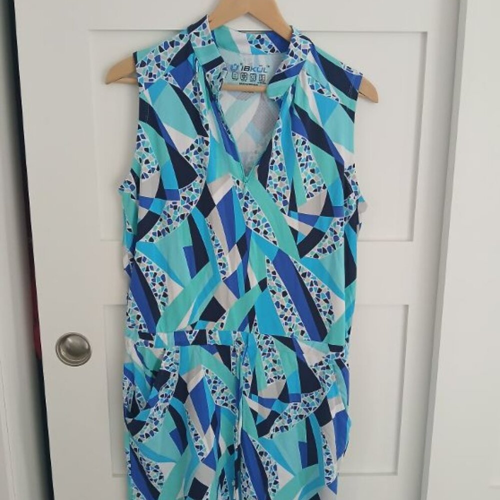 IBKUL drawstring 2 pocket dress